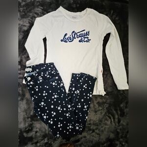 Girls Levi's Strauss outfit Size 10-12